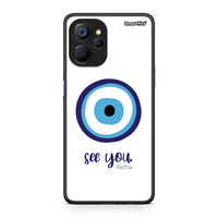 Thumbnail for Realme 9i 5G Karma Says θήκη από τη Smartfits με σχέδιο στο πίσω μέρος και μαύρο περίβλημα | Smartphone case with colorful back and black bezels by Smartfits