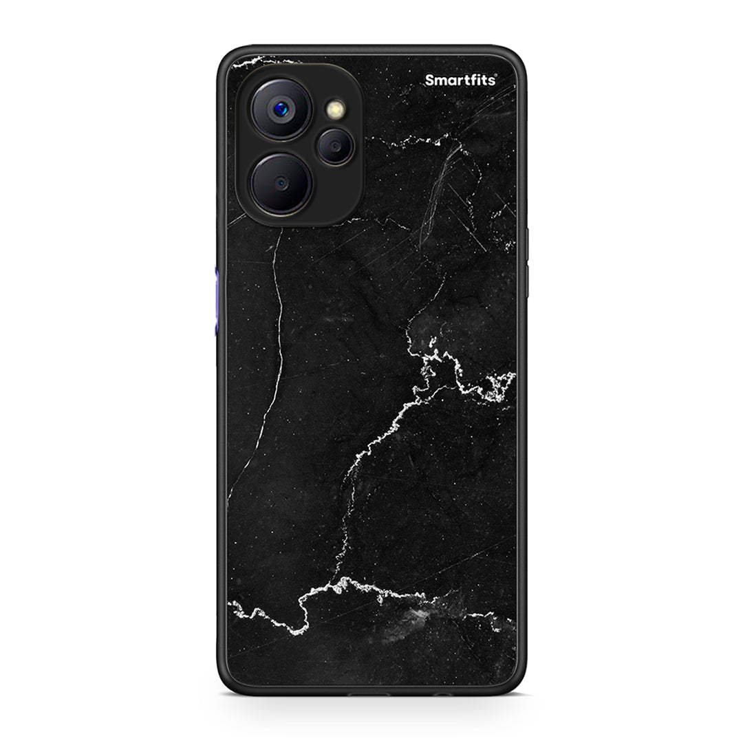 Realme 9i 5G Marble Black θήκη από τη Smartfits με σχέδιο στο πίσω μέρος και μαύρο περίβλημα | Smartphone case with colorful back and black bezels by Smartfits