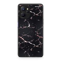 Thumbnail for 4 - Realme 9i 5G Black Rosegold Marble case, cover, bumper