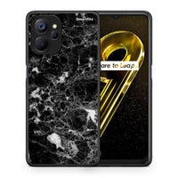 Thumbnail for Θήκη Realme 9i 5G Male Marble από τη Smartfits με σχέδιο στο πίσω μέρος και μαύρο περίβλημα | Realme 9i 5G Male Marble case with colorful back and black bezels