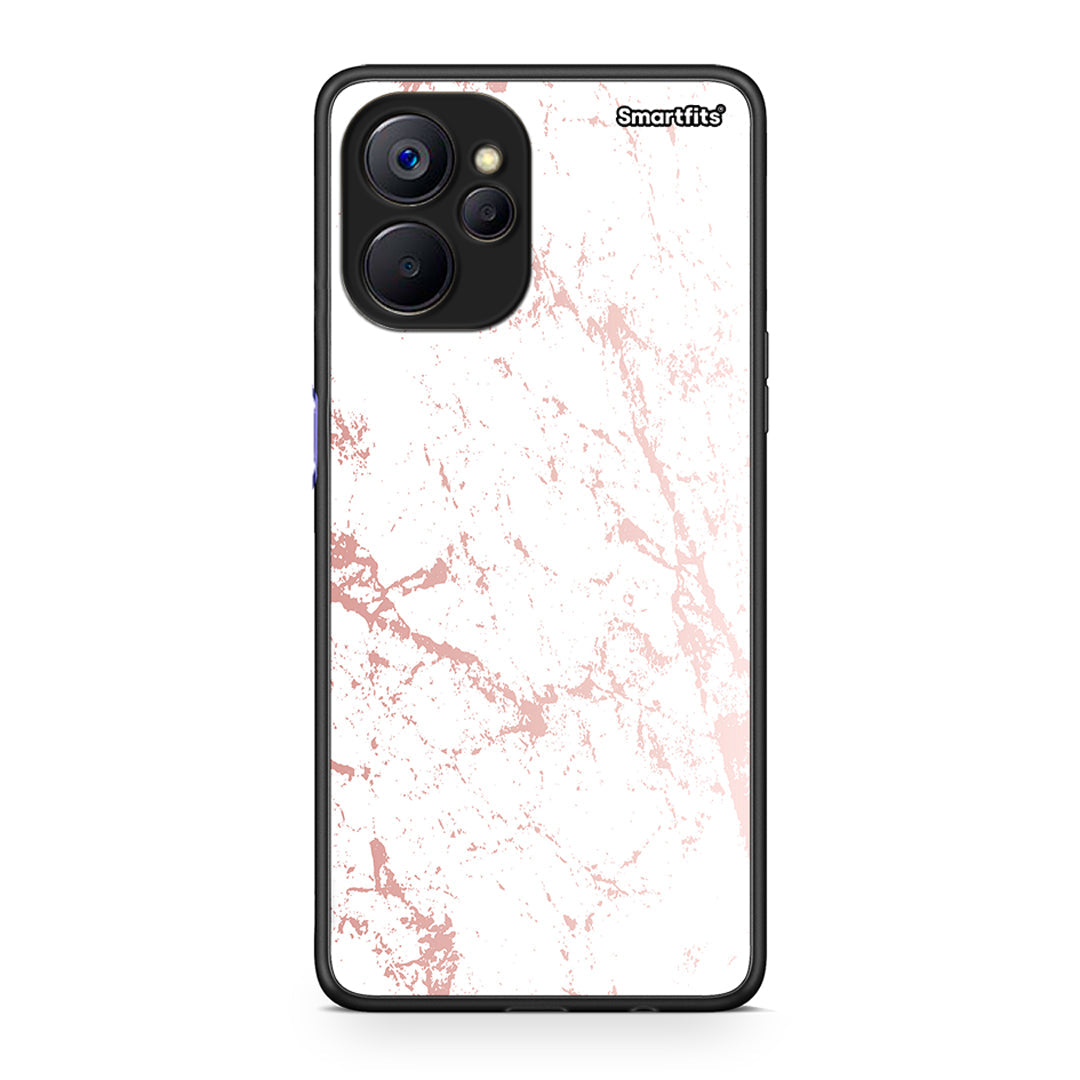 116 - Realme 9i 5G Pink Splash Marble case, cover, bumper