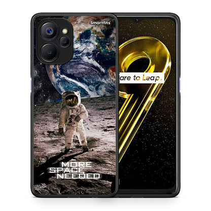 Θήκη Realme 9i 5G More Space από τη Smartfits με σχέδιο στο πίσω μέρος και μαύρο περίβλημα | Realme 9i 5G More Space case with colorful back and black bezels