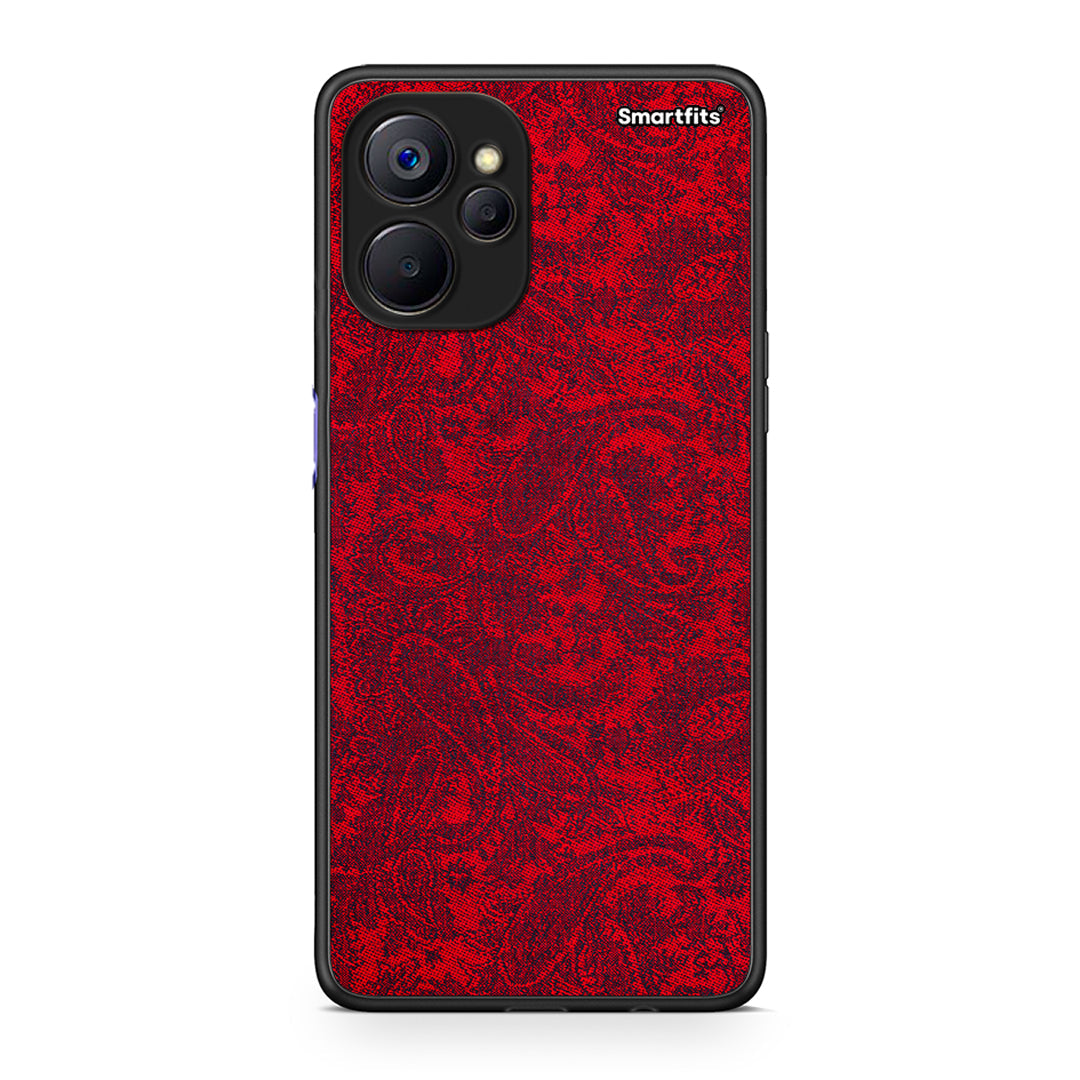 Realme 9i 5G Paisley Cashmere θήκη από τη Smartfits με σχέδιο στο πίσω μέρος και μαύρο περίβλημα | Smartphone case with colorful back and black bezels by Smartfits