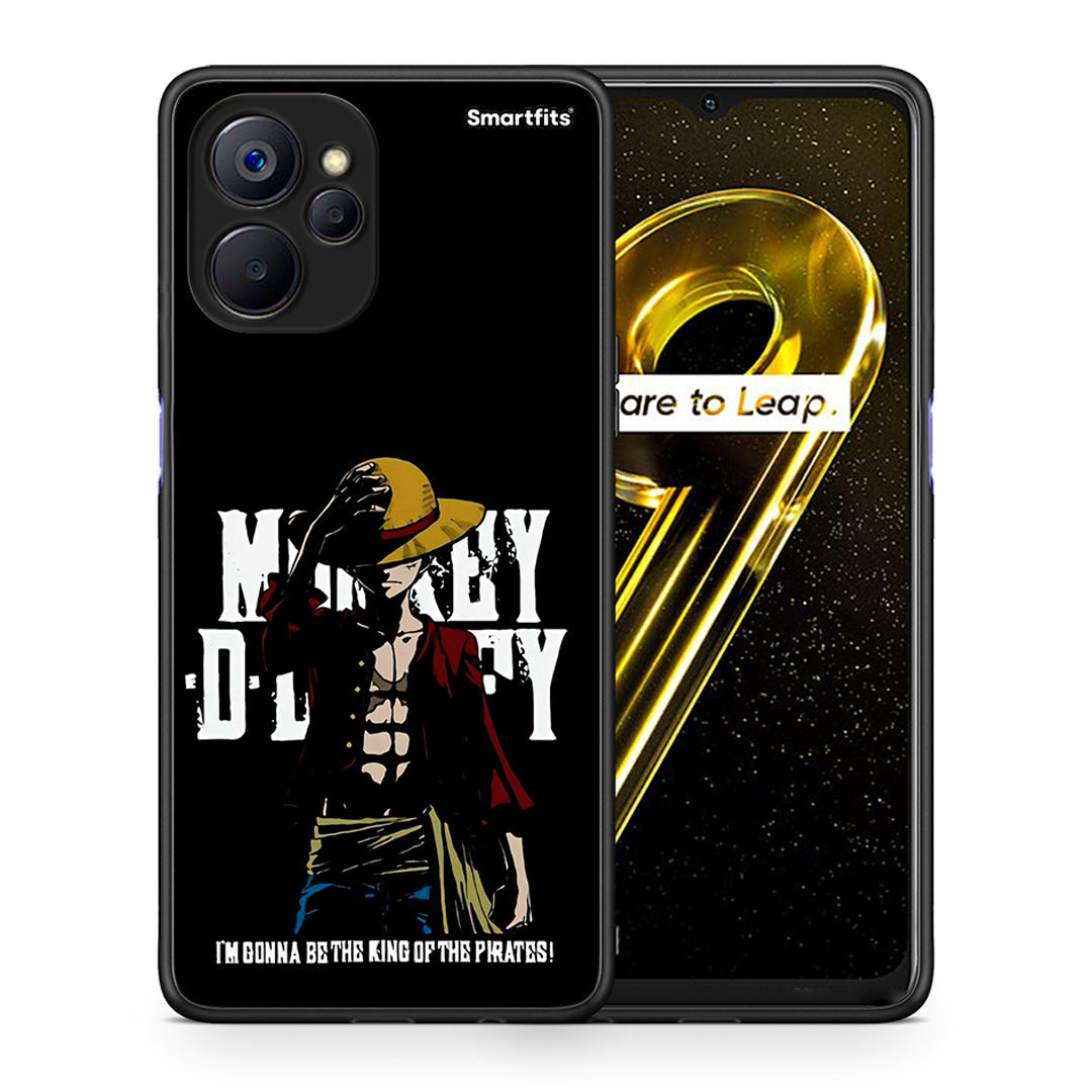 Θήκη Realme 9i 5G Pirate King από τη Smartfits με σχέδιο στο πίσω μέρος και μαύρο περίβλημα | Realme 9i 5G Pirate King case with colorful back and black bezels
