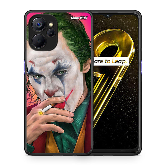 Θήκη Realme 9i 5G JokesOnU PopArt από τη Smartfits με σχέδιο στο πίσω μέρος και μαύρο περίβλημα | Realme 9i 5G JokesOnU PopArt case with colorful back and black bezels