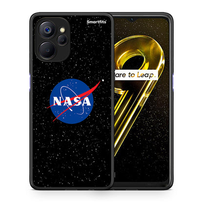 Θήκη Realme 9i 5G NASA PopArt από τη Smartfits με σχέδιο στο πίσω μέρος και μαύρο περίβλημα | Realme 9i 5G NASA PopArt case with colorful back and black bezels