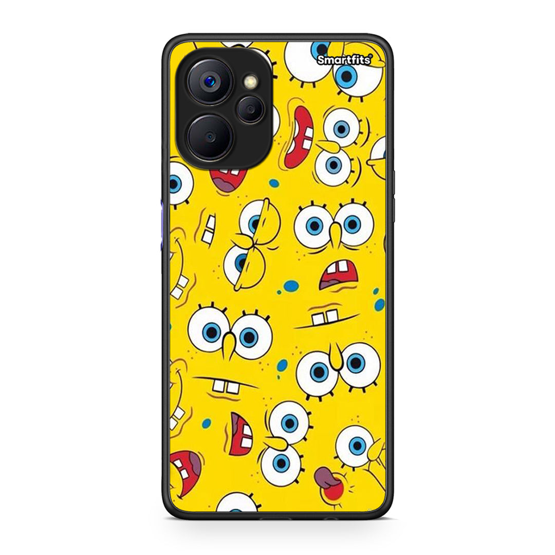 4 - Realme 9i 5G Sponge PopArt case, cover, bumper