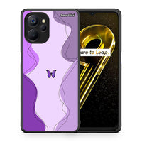 Thumbnail for Purple Mariposa - Realme 9i 5G θήκη