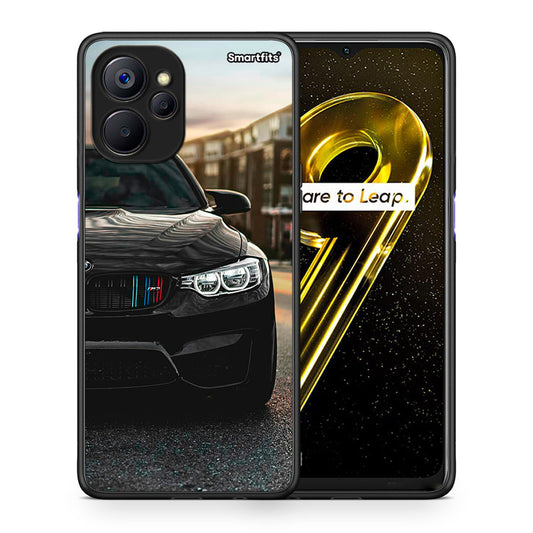 Θήκη Realme 9i 5G M3 Racing από τη Smartfits με σχέδιο στο πίσω μέρος και μαύρο περίβλημα | Realme 9i 5G M3 Racing case with colorful back and black bezels