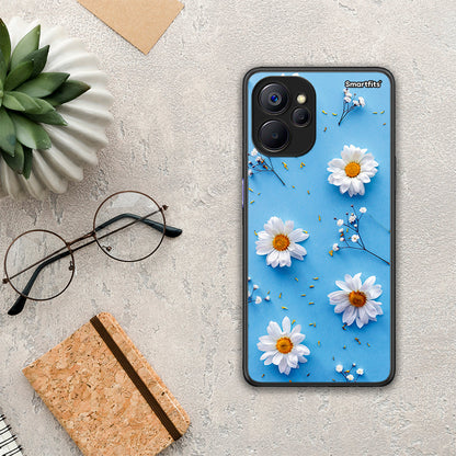 Real Daisies - Realme 9i 5G θήκη