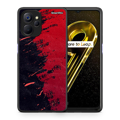 Red Paint - Realme 9i 5G θήκη