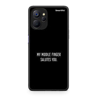 Thumbnail for Realme 9i 5G Salute θήκη από τη Smartfits με σχέδιο στο πίσω μέρος και μαύρο περίβλημα | Smartphone case with colorful back and black bezels by Smartfits