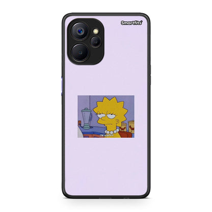 Realme 9i 5G So Happy θήκη από τη Smartfits με σχέδιο στο πίσω μέρος και μαύρο περίβλημα | Smartphone case with colorful back and black bezels by Smartfits