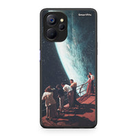 Thumbnail for Realme 9i 5G Surreal View θήκη από τη Smartfits με σχέδιο στο πίσω μέρος και μαύρο περίβλημα | Smartphone case with colorful back and black bezels by Smartfits