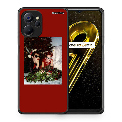 Θήκη Realme 9i 5G Waiting For Xmas από τη Smartfits με σχέδιο στο πίσω μέρος και μαύρο περίβλημα | Realme 9i 5G Waiting For Xmas case with colorful back and black bezels