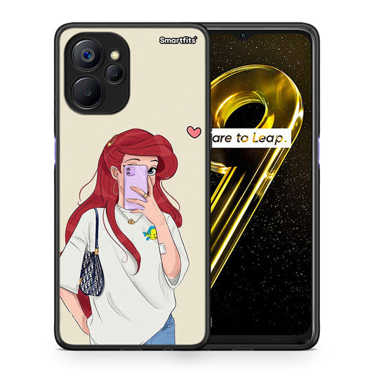 Walking Mermaid - Realme 9i 5G θήκη
