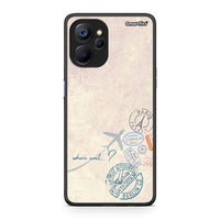 Thumbnail for Realme 9i 5G Where Next Θήκη από τη Smartfits με σχέδιο στο πίσω μέρος και μαύρο περίβλημα | Smartphone case with colorful back and black bezels by Smartfits