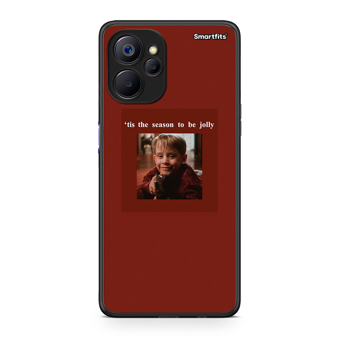 Realme 9i 5G Xmas Ultimate Spirit θήκη από τη Smartfits με σχέδιο στο πίσω μέρος και μαύρο περίβλημα | Smartphone case with colorful back and black bezels by Smartfits