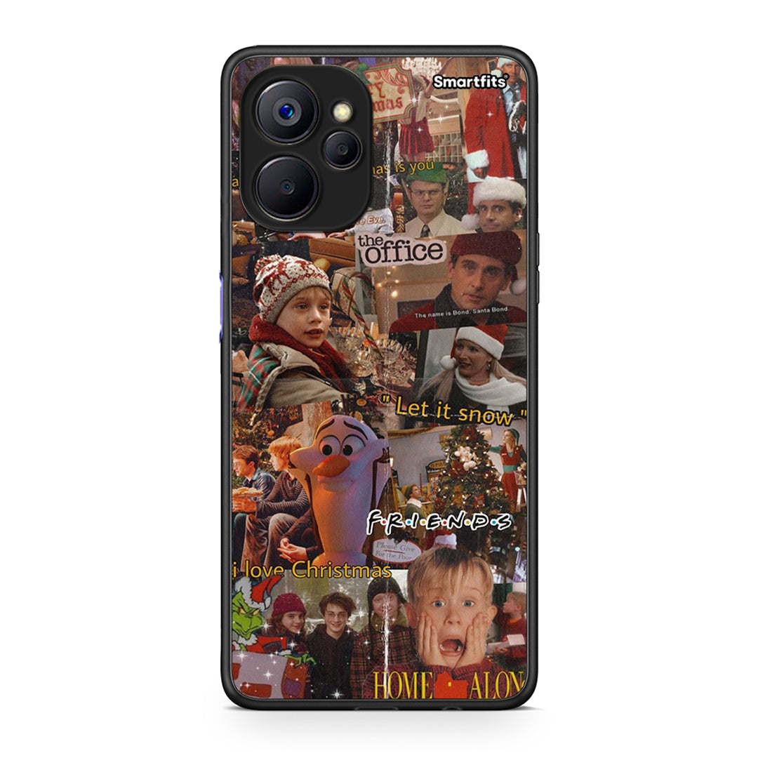 Realme 9i 5G Xmas Wishes θήκη από τη Smartfits με σχέδιο στο πίσω μέρος και μαύρο περίβλημα | Smartphone case with colorful back and black bezels by Smartfits
