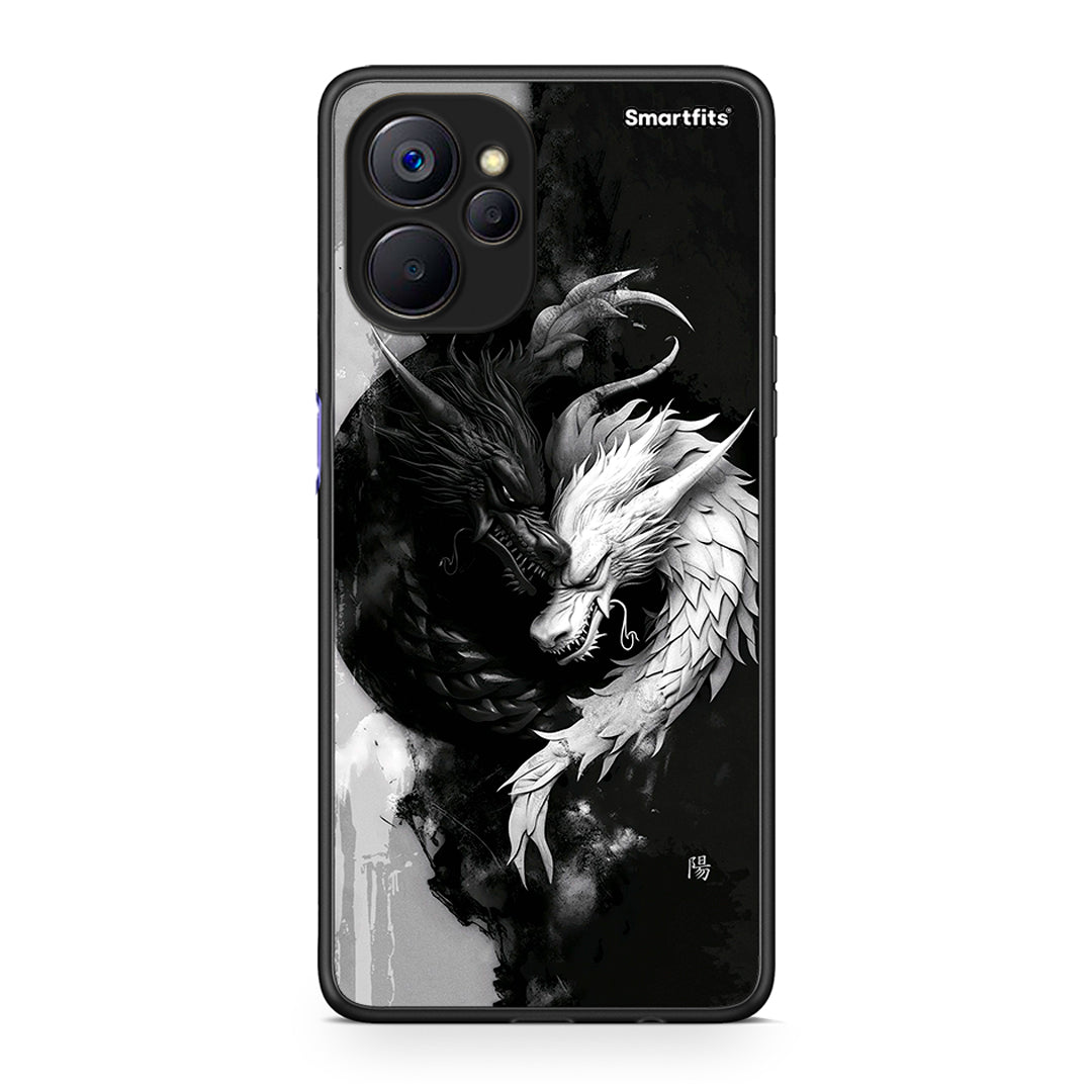 Realme 9i 5G Yin Yang Θήκη από τη Smartfits με σχέδιο στο πίσω μέρος και μαύρο περίβλημα | Smartphone case with colorful back and black bezels by Smartfits
