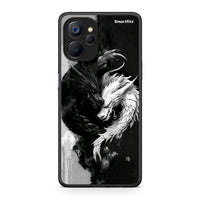 Thumbnail for Realme 9i 5G Yin Yang Θήκη από τη Smartfits με σχέδιο στο πίσω μέρος και μαύρο περίβλημα | Smartphone case with colorful back and black bezels by Smartfits
