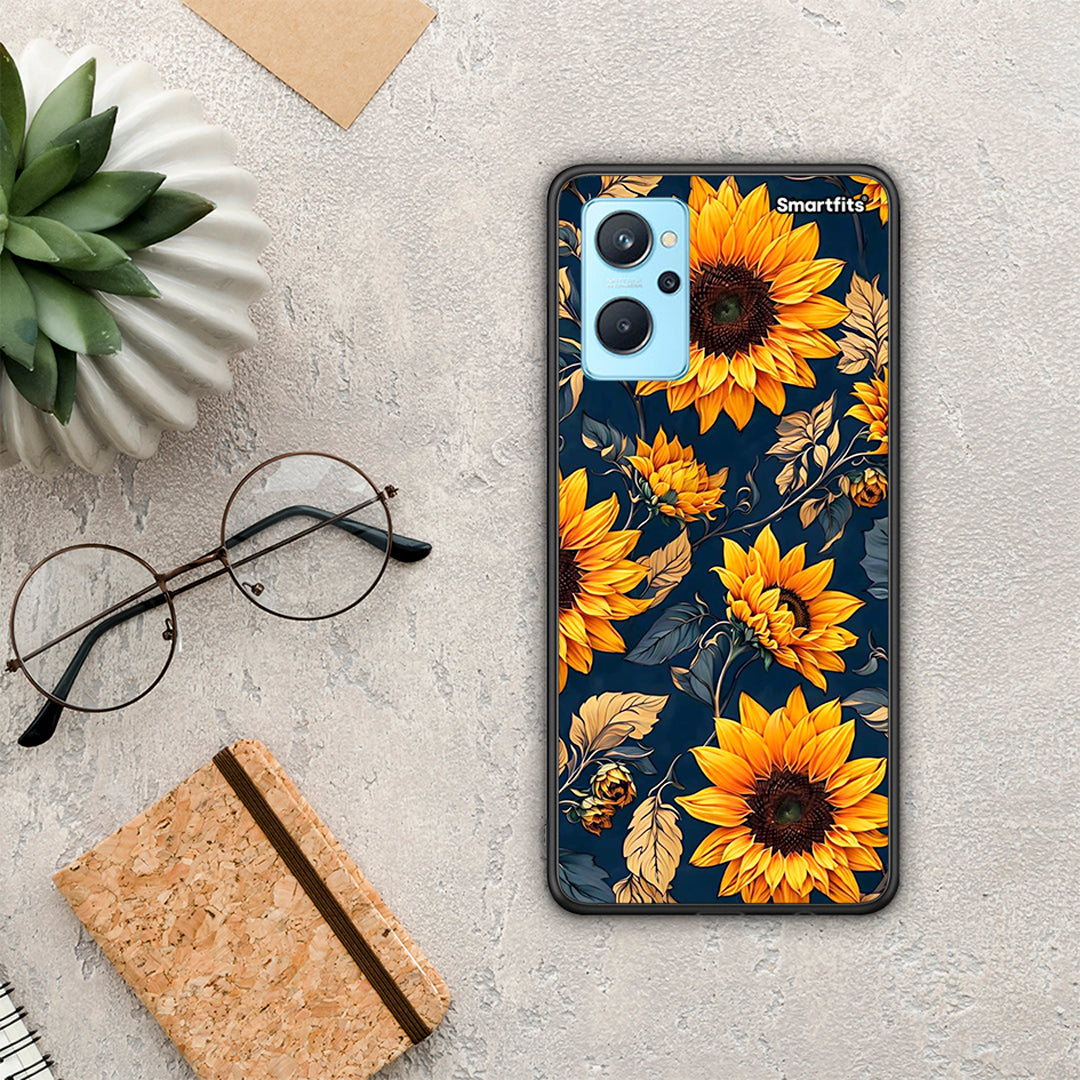 Autumn Sunflowers - Oppo A96 θήκη