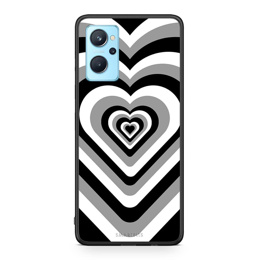 Black Hearts - Oppo A96 θήκη