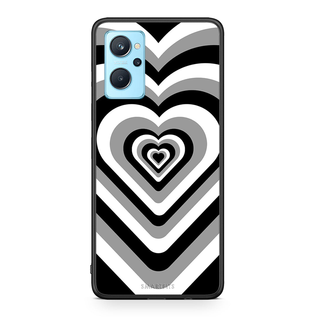 Black Hearts - Realme 9i θήκη