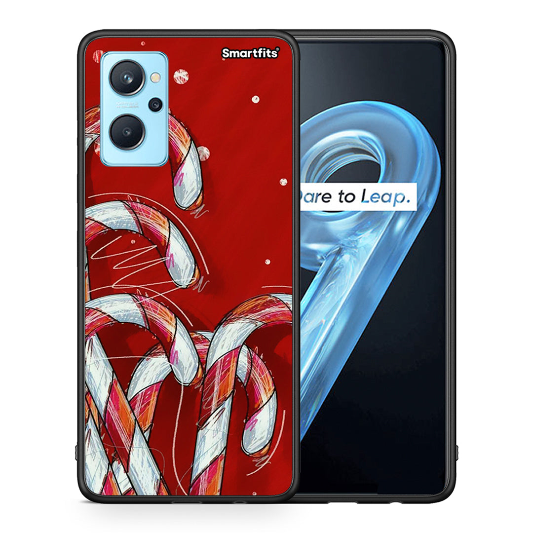 Candy Cane - Realme 9i θήκη