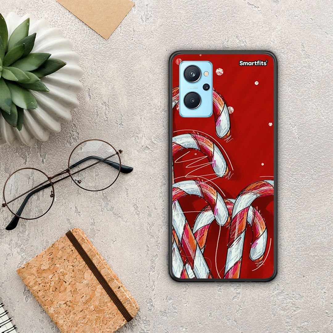 Candy Cane - Realme 9i θήκη