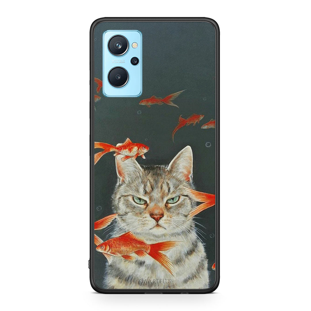 Cat Goldfish - Oppo A96 θήκη