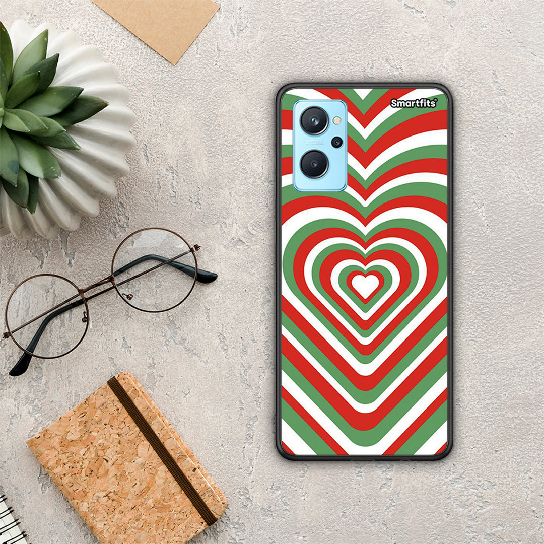 Christmas Hearts - Oppo A96 θήκη