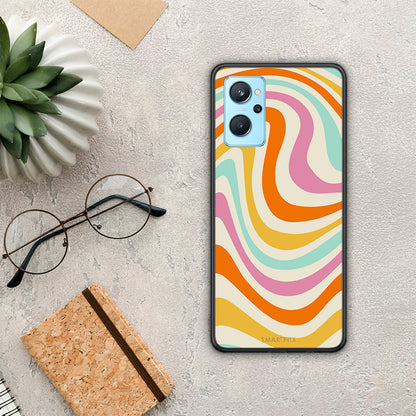 Colourful Waves - Oppo A96 θήκη