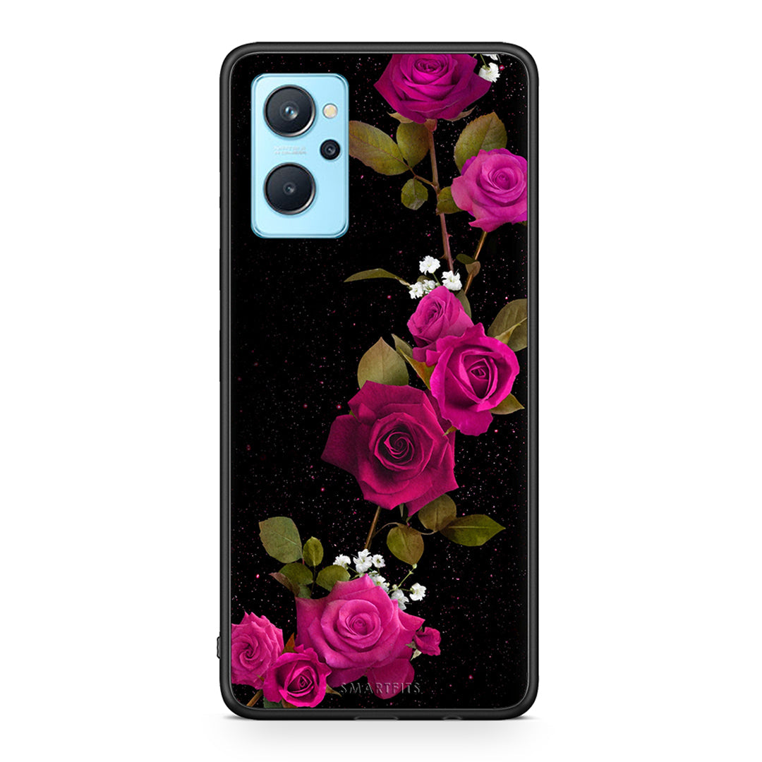 Flower Red Roses - Oppo A96 θήκη