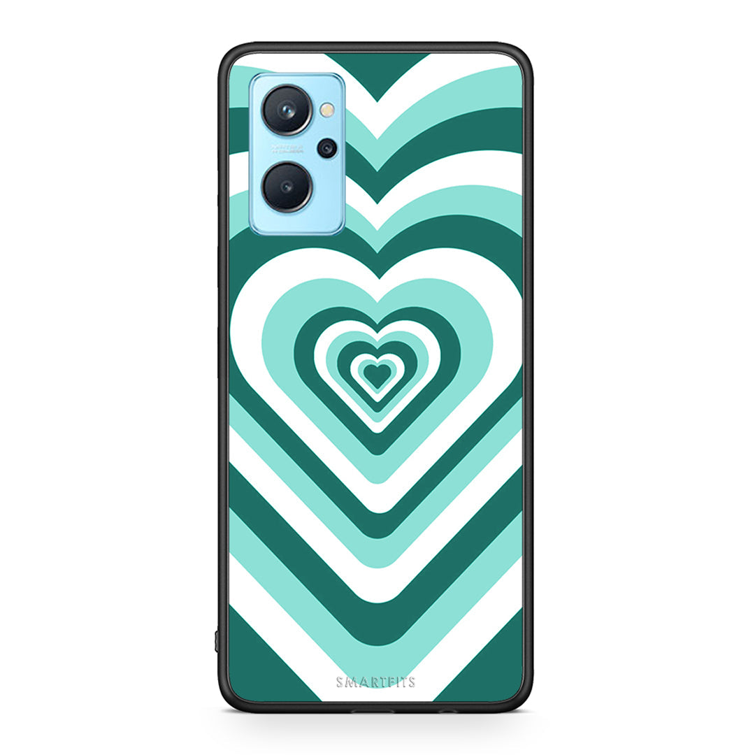Green Hearts - Oppo A96 θήκη
