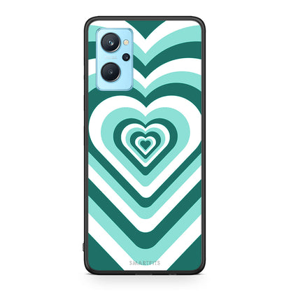 Green Hearts - Oppo A96 θήκη