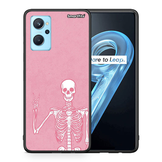 Θήκη Realme 9i Halloween Motivation από τη Smartfits με σχέδιο στο πίσω μέρος και μαύρο περίβλημα | Realme 9i Halloween Motivation case with colorful back and black bezels