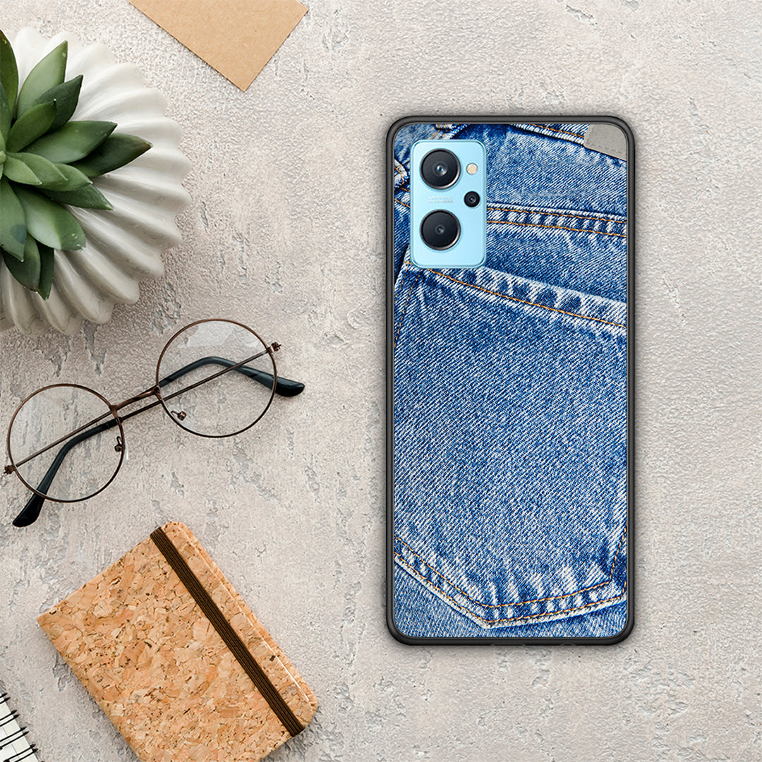 Jeans Pocket - Oppo A96 θήκη