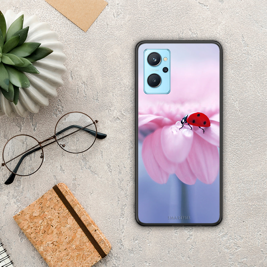 Ladybug Flower - Oppo A96 θήκη