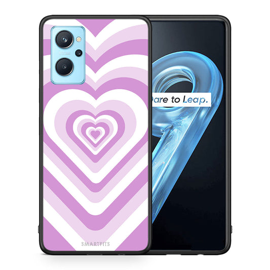Lilac Hearts - Oppo A96 θήκη