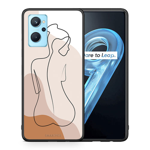 LineArt Woman - Oppo A96 θήκη