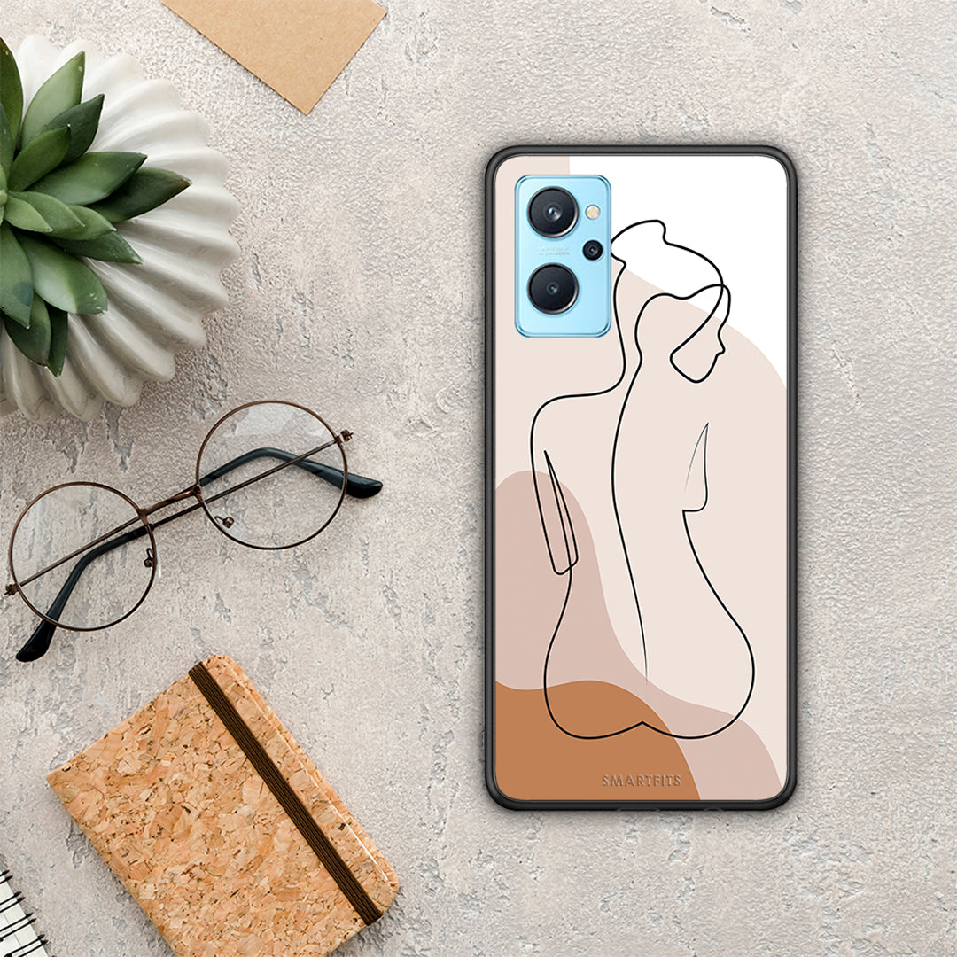LineArt Woman - Oppo A96 θήκη
