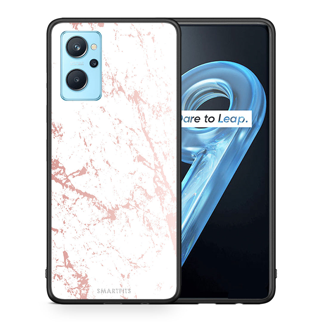 Marble Pink Splash - Realme 9i θήκη