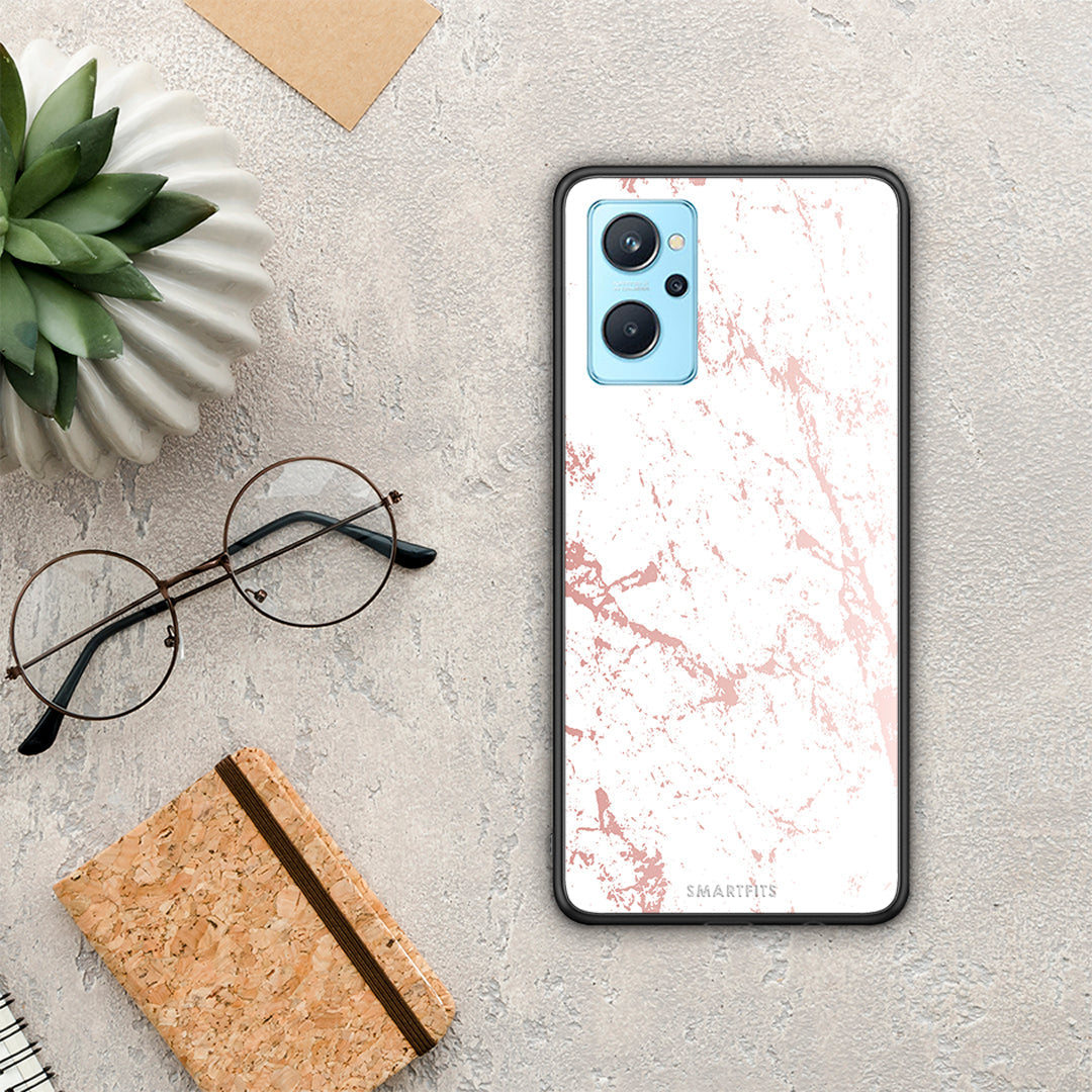 Marble Pink Splash - Oppo A96 θήκη