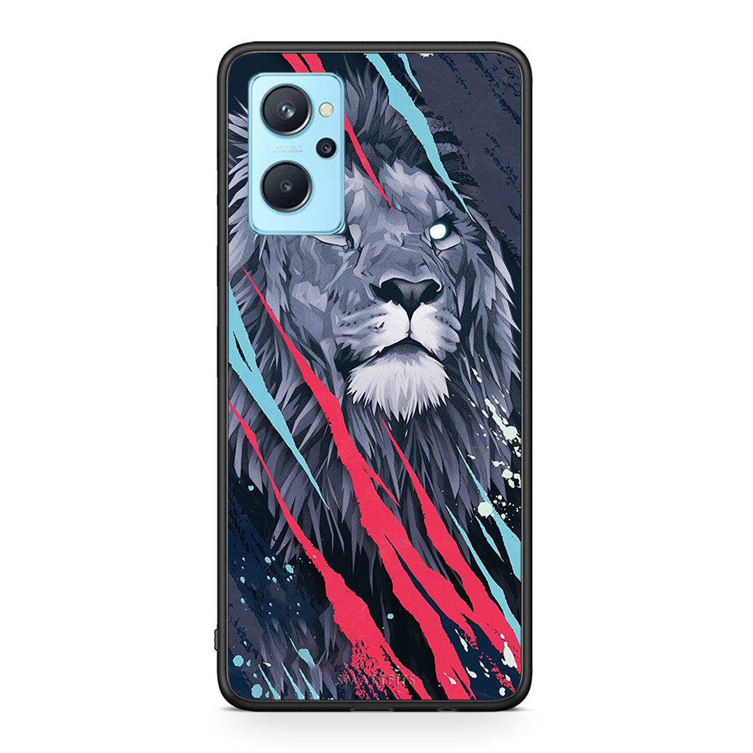 PopArt Lion Designer - Realme 9i θήκη