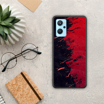 Red Paint - Oppo A96 θήκη