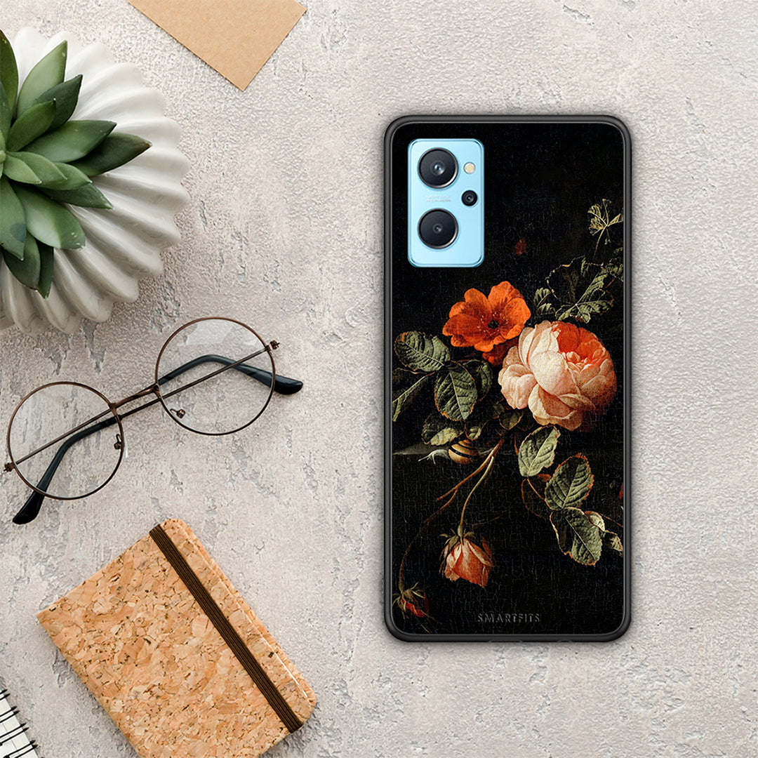 Vintage Roses - Realme 9i θήκη