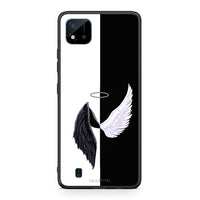 Thumbnail for Realme C11 2021 Angels Demons θήκη από τη Smartfits με σχέδιο στο πίσω μέρος και μαύρο περίβλημα | Smartphone case with colorful back and black bezels by Smartfits