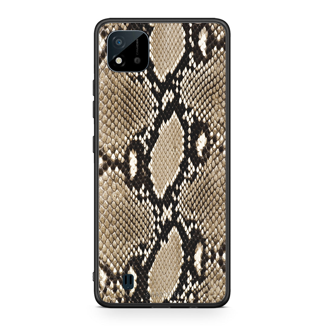 23 - Realme C11 2021 Fashion Snake Animal case, cover, bumper