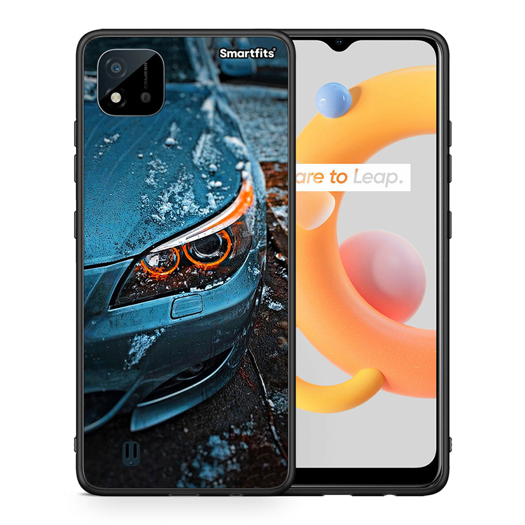 Θήκη Realme C11 2021 Bmw E60 από τη Smartfits με σχέδιο στο πίσω μέρος και μαύρο περίβλημα | Realme C11 2021 Bmw E60 case with colorful back and black bezels